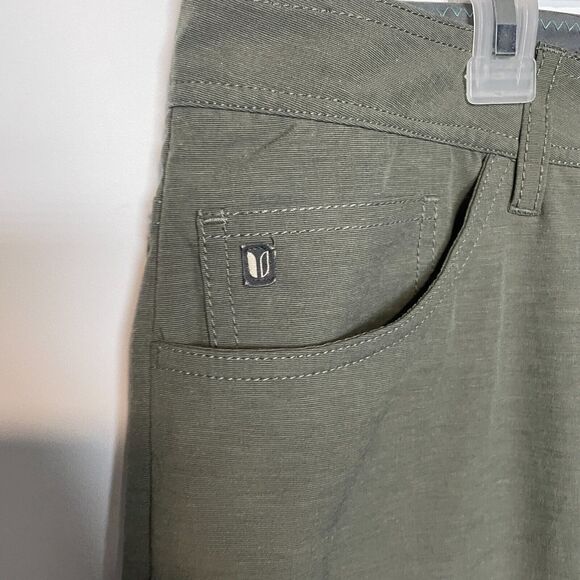 Linksoul Pants Mens 36 Green Golf Performance Stretch Chino Boardwalker 36x33 - Picture 3 of 11